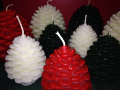 Award Winning Pinecone Candles